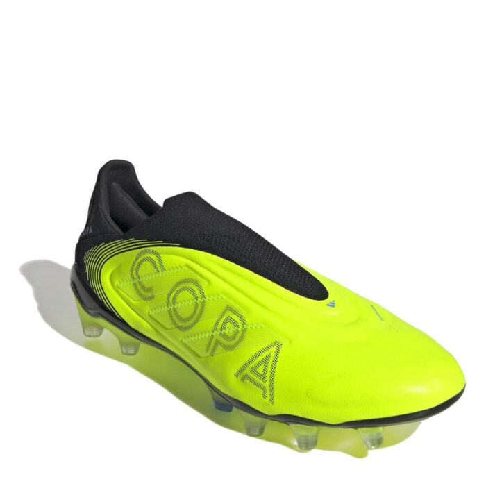 adidas Copa Pure Iii Firm Ground Football Boots – Lemon/Black - Image 3