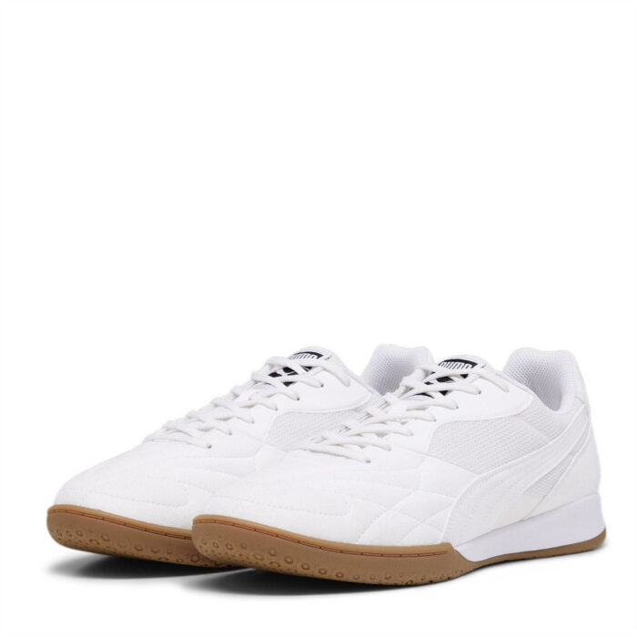Puma Top Indoor Football Boots – White – view 7