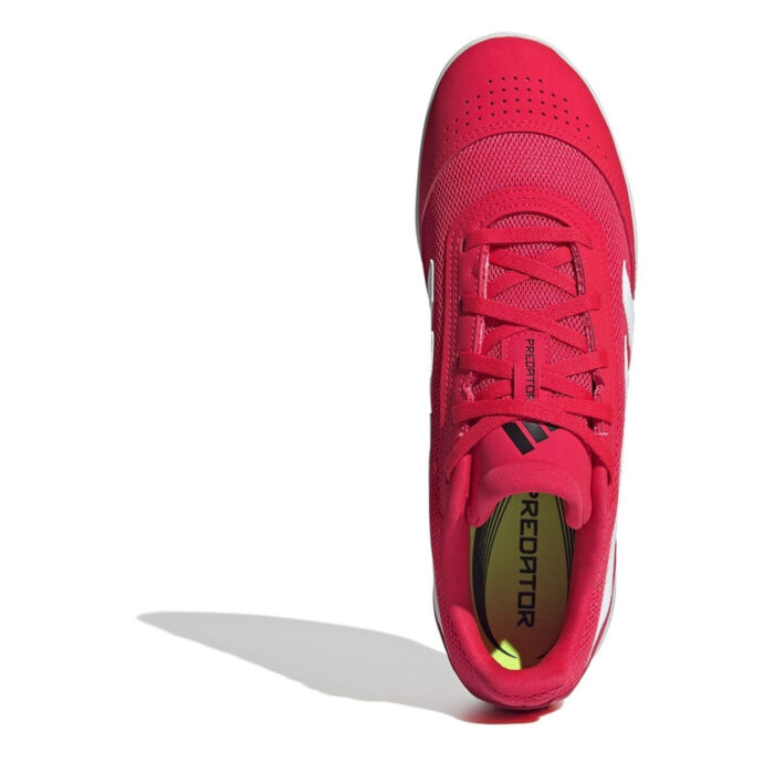 adidas Predator Indoor Football Boots – Red/White – view 5