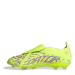 adidas Predator Junior Firm Ground Football Boots – Yellow/Pink – view 8