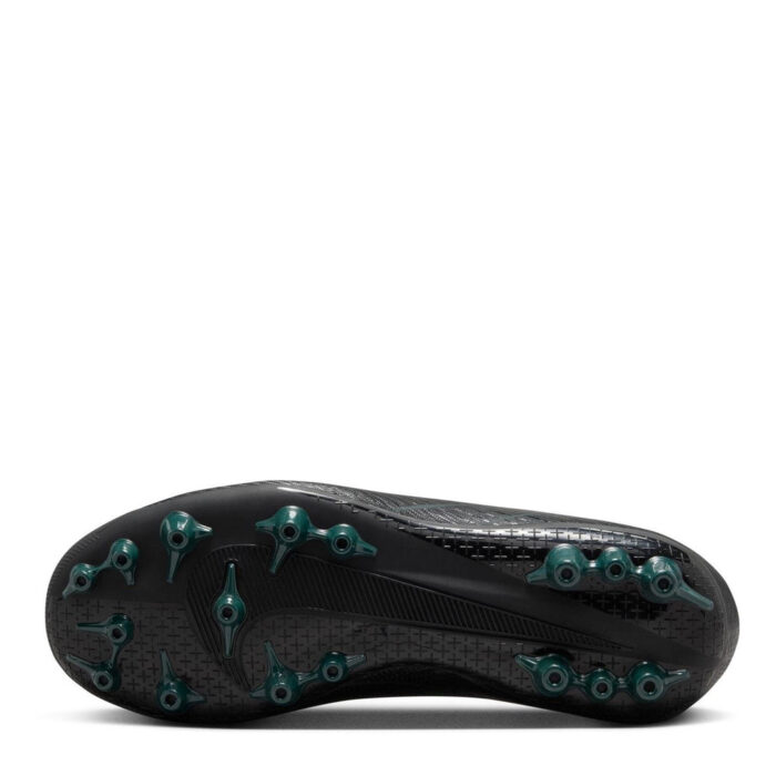 Nike Zoom Mercurial Vapor 16 Junior Artificial Ground Football Boots – Black/Green – view 3