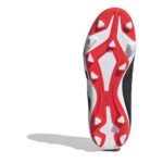 adidas Predator 24 Junior Firm Ground Football Boots – Black/White/Red – view 4