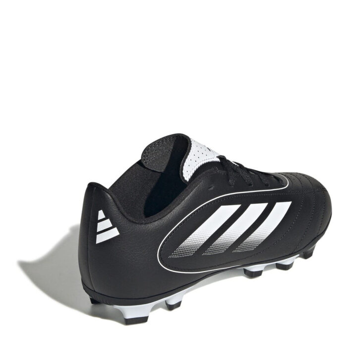 adidas Goletto Viii Junior Firm Ground Football Boots – Black/White – view 4