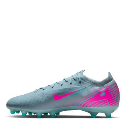 Nike Zoom Mercurial Vapor 16 Artificial Ground Football Boots – Grey/Pink – view 2