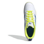 adidas Super Indoor Football Boots – White/Blue/Yllw – view 5