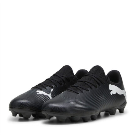Puma Future 7 Firm Ground Football Boots – Black/White
