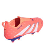 adidas Predator 3 Junior Firm Ground Football Boots – Orange/White - Image 4