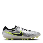 Nike Tiempo Legend 10 Artificial Ground Football Boots – Silver/Volt – view 7