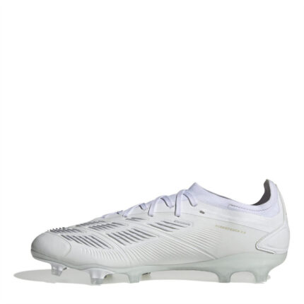 adidas Predator 24 Firm Ground Football Boots – White/Gold Met – view 2