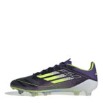 adidas F50 Firm Ground Football Boots – Purple/White - Image 2