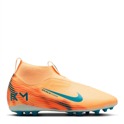 Nike Zoom Mercurial Superfly Junior Artificial Ground Football Boots – Orange/Melon