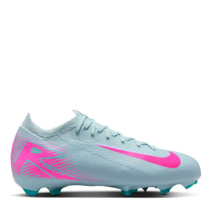 Nike Mercurial Vapor 16 Junior Firm Ground Football Boots – Grey/Pink