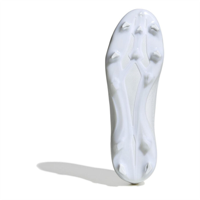 adidas X Crazyfast Firm Ground Football Boots – White/White – view 6