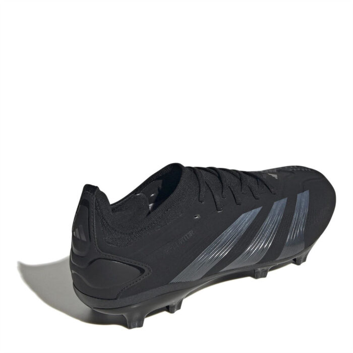 adidas Predator 24 Firm Ground Football Boots – Black/Grey – view 4