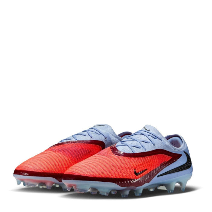 Nike Phantom 6 Low Firm Ground Football Boots – Blue/Purple – view 4