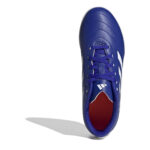 adidas Goletto Junior Turf Football Boots – Blue/Wht/Red – view 5