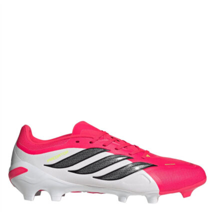 adidas Predator Firm Ground Football Boots – Red/Blk/White