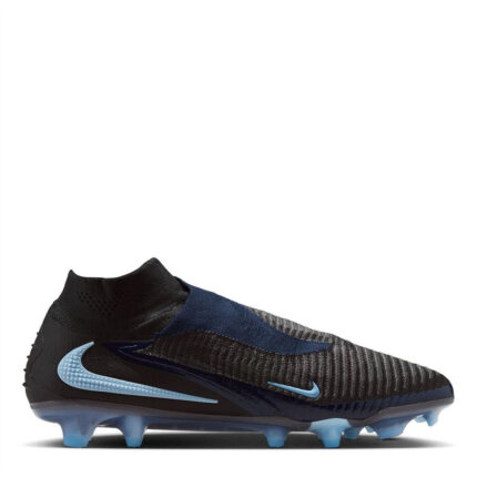 Nike Phantom High 6 Firm Ground Football Boots – Black/Black