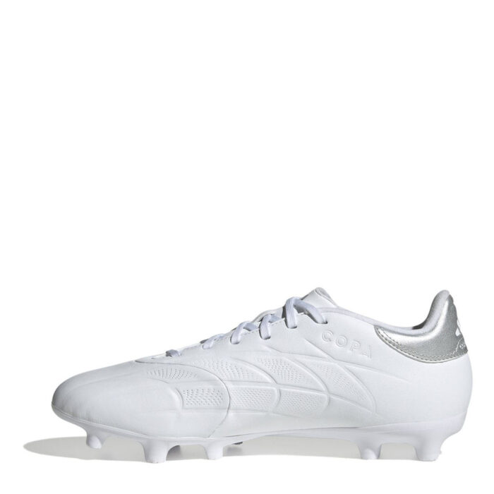 adidas Copa Pure 2 Firm Ground Football Boots – White/Silver - Image 8
