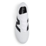 New Balance Tekela V4+ Firm Ground Football Boots – White/Black – view 3