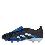 adidas Predator Junior Firm Ground Football Boots – Black/Blue – view 8