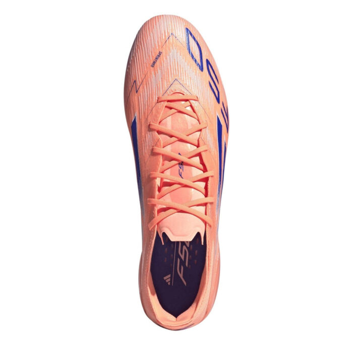 adidas F50 Firm Ground Football Boots – Orange/Blue – view 6