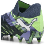 Puma Womens Future 7 Firm Ground Football Boots – Grey/White/Grn – view 5