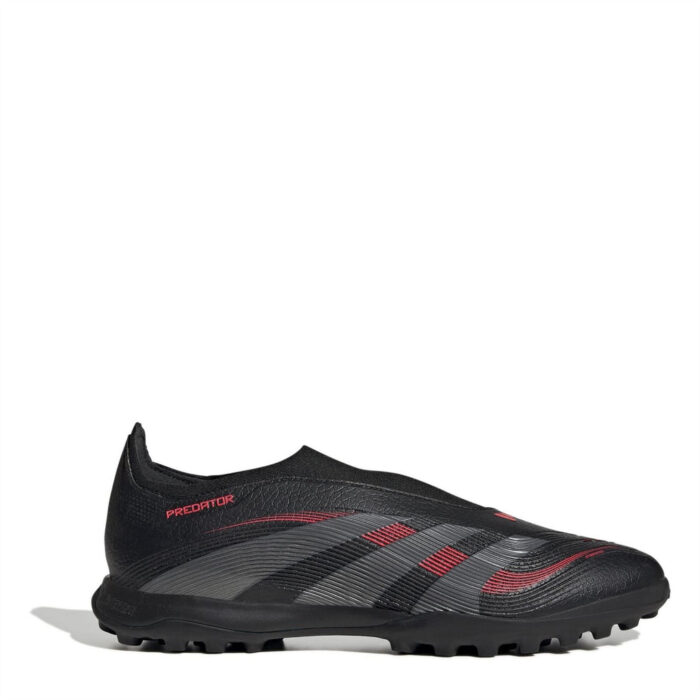 adidas Predator Turf Football Boots – Black/Grey - Image 7