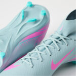 Nike Zoom Mercurial Superfly 10 Firm Ground Football Boots – Grey/Pink – view 5
