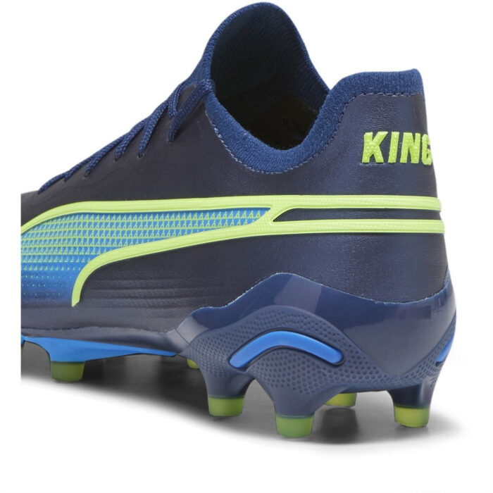Puma Womens King Firm Ground Football Boots – Blue/Green – view 5