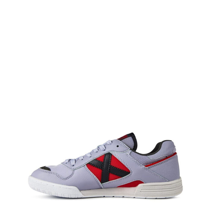 Munich Mens Continental V2 Indoor Football Boots – LtGrey/Dkgrey - Image 2