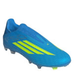 adidas F50 Firm Ground Football Boots – Blue/Yellow – view 3