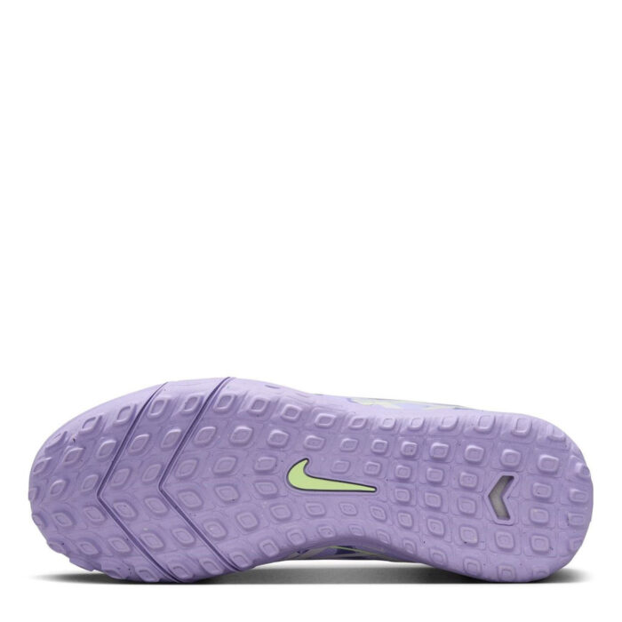 Nike Zoom Mercurial Vapor 16 Junior Turf Football Boots – Purple/Volt – view 3