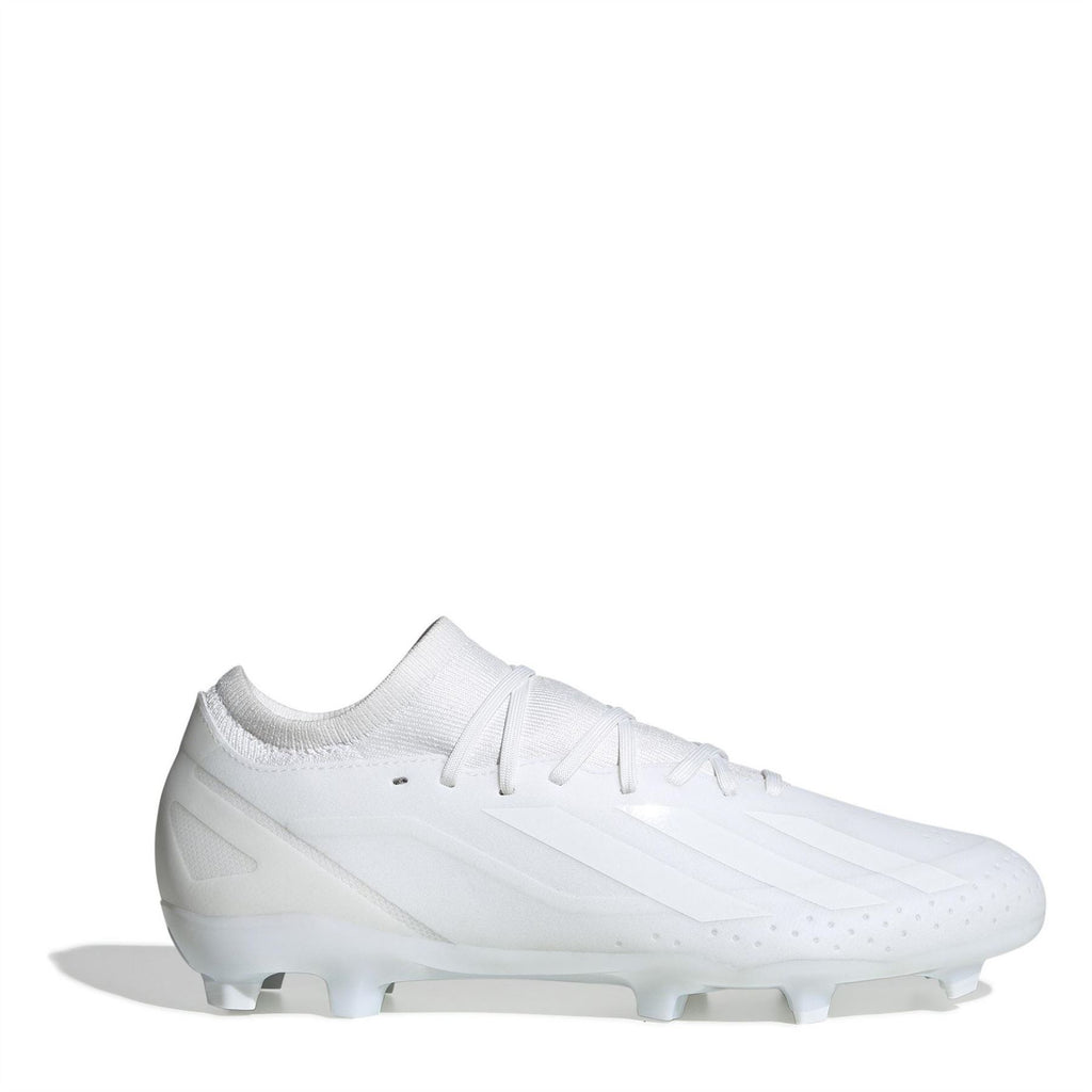 adidas X Crazyfast Firm Ground Football Boots – White/White adidas X Crazyfast Firm Ground Football Boots – White/White