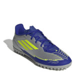 adidas F50 Turf Football Boots – Silver/Blue – view 3