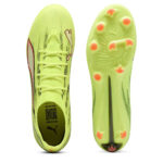 Puma Ultra 6 Firm Ground Football Boots – Yellow/Black – view 3