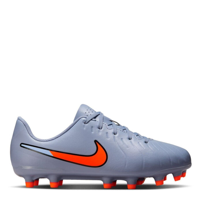 Nike Tiempo Legend 10 Junior Firm Ground Football Boots – Blue/Black – view 4