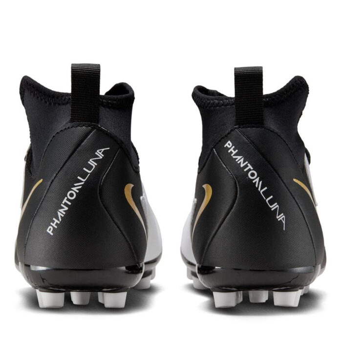 Nike Phantom Luna Ii Junior Artificial Ground Football Boots – White/Black – view 5