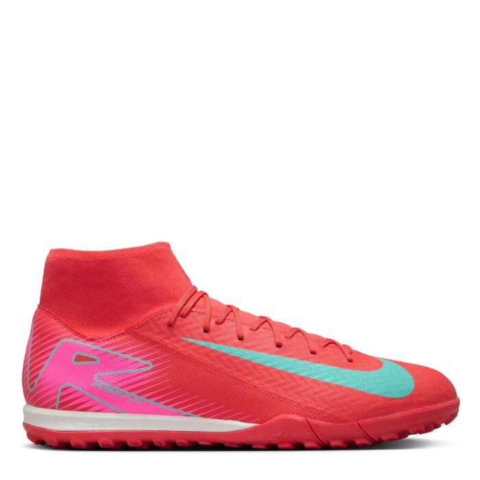 Nike Mercurial Superfly 10 Turf Football Boots – Red/Green - Image 5