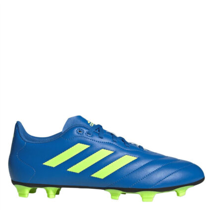 adidas Goletto Firm Ground Football Boots – Blue/Lemon