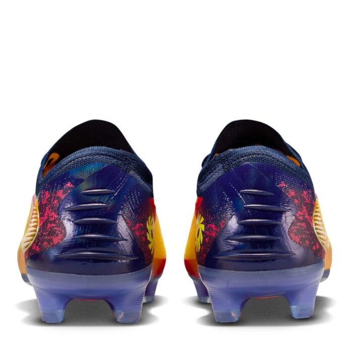 Nike Phantom 6 Low Firm Ground Football Boots – Orange/Volt – view 5
