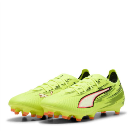 Puma Ultra 5 Firm Ground Football Boots – Yellow/Black