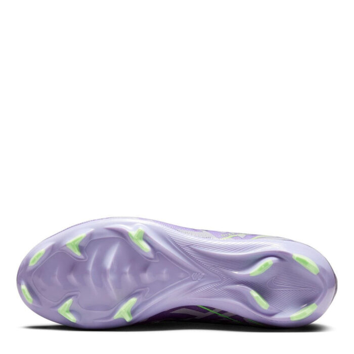 Nike Mercurial Vapor 16 Junior Firm Ground Football Boots – Purple/Volt – view 3