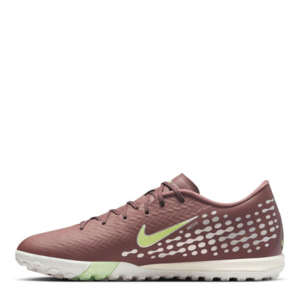 Nike Mens Zoom Mercurial Vapor 16 Turf Football Boots – Plum/Silver – view 2