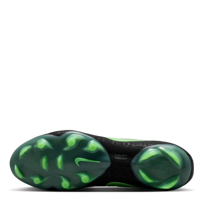 Nike Tiempo Maestro Firm Ground Football Boots – Black/Green – view 3