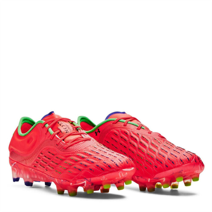 Under Armour Womens Clone Magnetico Firm Ground Football Boots – Beta/Grn/Blk - Image 5
