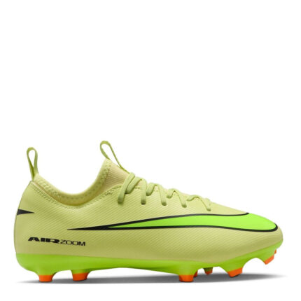 Nike Zoom Mercurial Vapor 16 Junior Firm Ground Football Boots – Volt/Crimson
