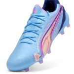 Puma King Firm Ground Football Boots – Blue/Pink - Image 6