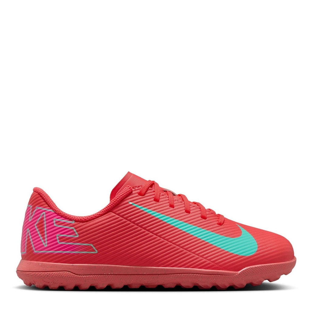 Nike Mercurial Vapor 16 Junior Turf Football Boots – Red/Green