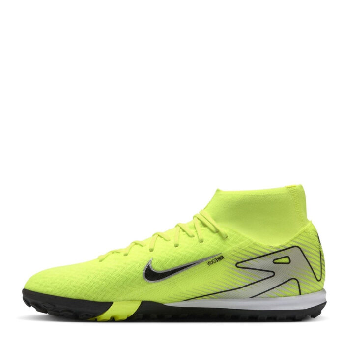 Nike Mercurial Superfly 10 Turf Football Boots – Volt/Black – view 2